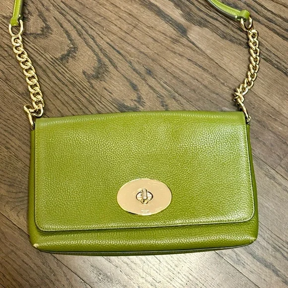 Green Coach Crossbody Bag - Picture 3 of 9